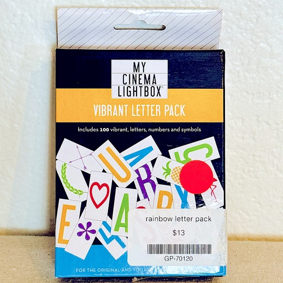 My Cinema Lightbox βThe Original LED Marquee Light Boxβ + Bonus Pack NEW NIB - Picture 9 of 11